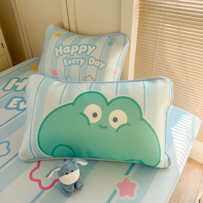 91家纺网 家纺一手货源 找家纺 潮邦创意家居 2026新款A类小冰皮软席油光冰丝席-巴波布布系列【含A类检测报告】 布布安安