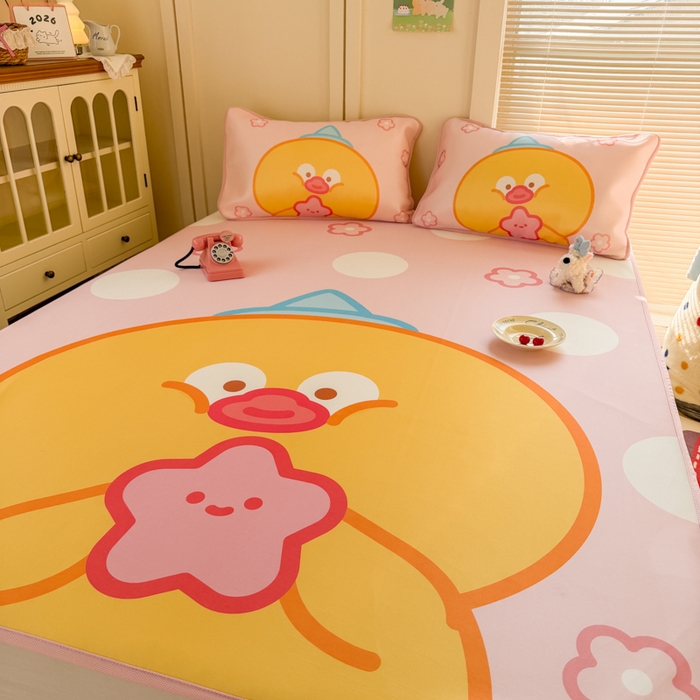 潮邦创意家居 2026新款A类小冰皮软席油光冰丝席-巴波布布系列【含A类检测报告】 布布茨茨