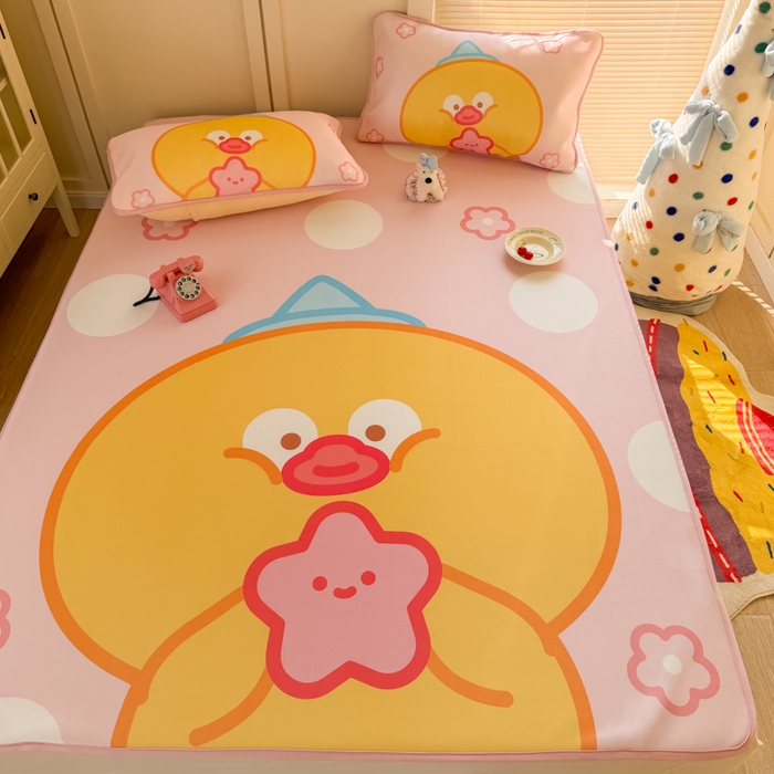 91家纺网 家纺一手货源 找家纺 潮邦创意家居 2026新款A类小冰皮软席油光冰丝席-巴波布布系列【含A类检测报告】 布布茨茨