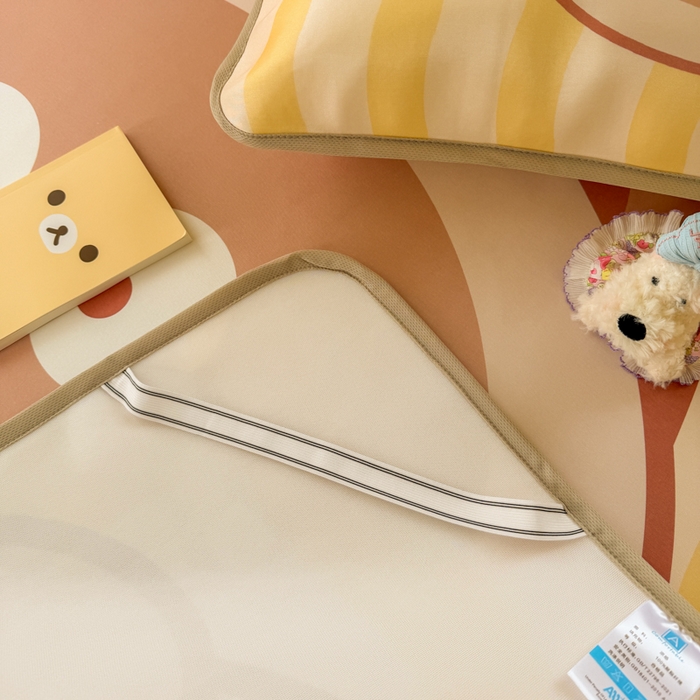 91家纺网 家纺一手货源 找家纺 潮邦创意家居 2026新款A类小冰皮软席油光冰丝席-巴波布布系列【含A类检测报告】 布布乐乐