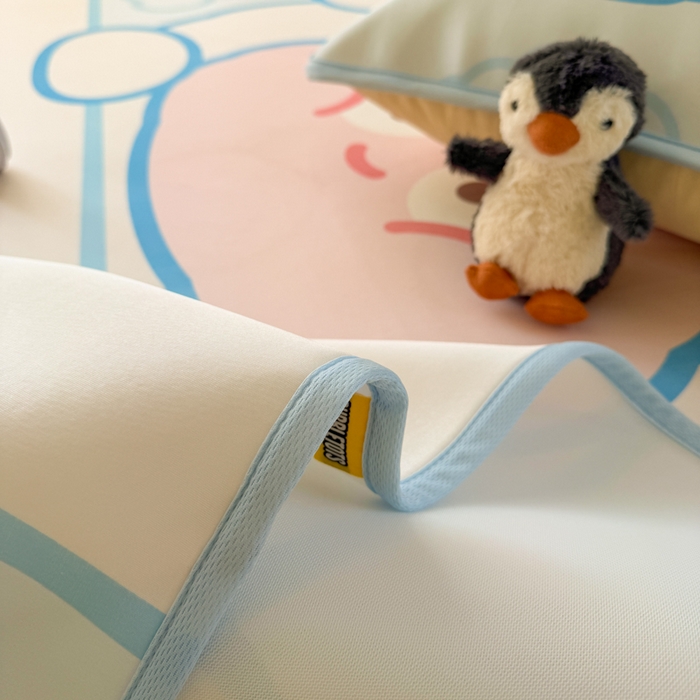 91家纺网 家纺一手货源 找家纺 潮邦创意家居 2026新款A类小冰皮软席油光冰丝席-巴波布布系列【含A类检测报告】 布布米米