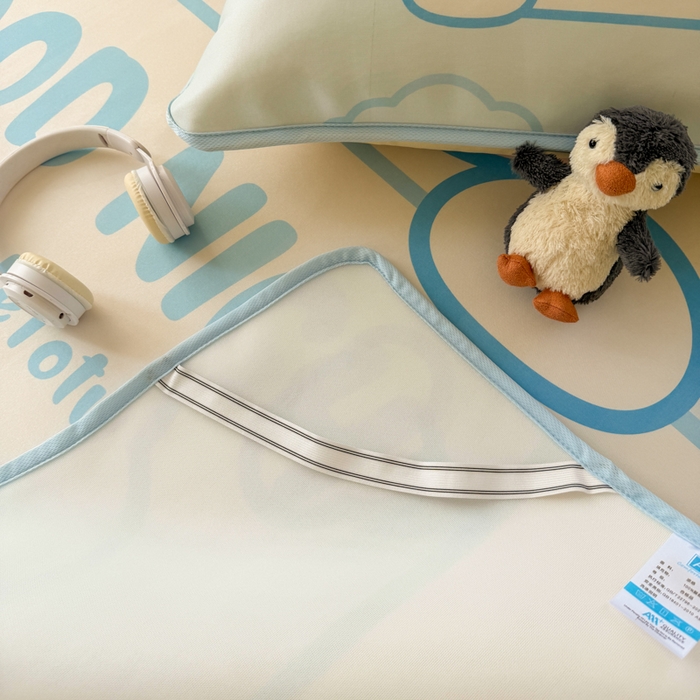 91家纺网 家纺一手货源 找家纺 潮邦创意家居 2026新款A类小冰皮软席油光冰丝席-巴波布布系列【含A类检测报告】 布布米米