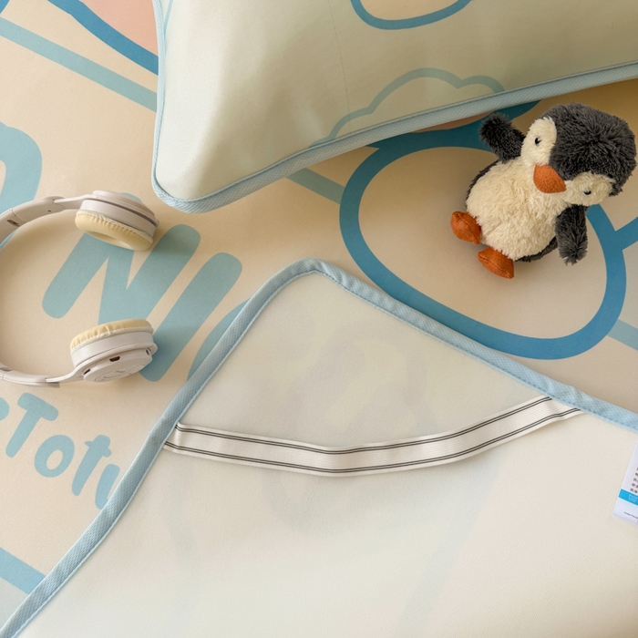 91家纺网 家纺一手货源 找家纺 潮邦创意家居 2026新款A类小冰皮软席油光冰丝席-巴波布布系列【含A类检测报告】 布布米米