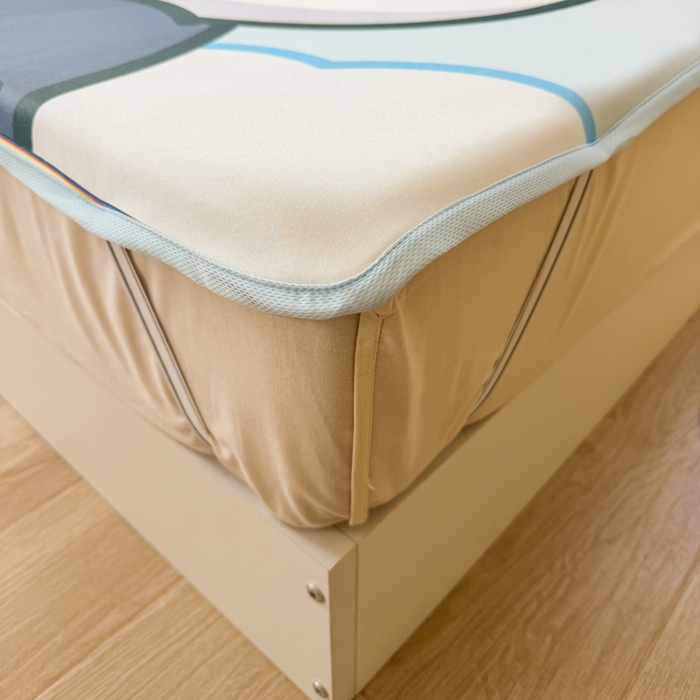 91家纺网 家纺一手货源 找家纺 潮邦创意家居 2026新款A类小冰皮软席油光冰丝席-巴波布布系列【含A类检测报告】 布布圈圈