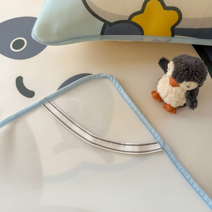 91家纺网 家纺一手货源 找家纺 潮邦创意家居 2026新款A类小冰皮软席油光冰丝席-巴波布布系列【含A类检测报告】 布布圈圈