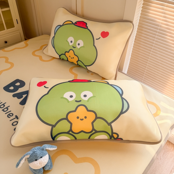 91家纺网 家纺一手货源 找家纺 潮邦创意家居 2026新款A类小冰皮软席油光冰丝席-巴波布布系列【含A类检测报告】 布布糖糖