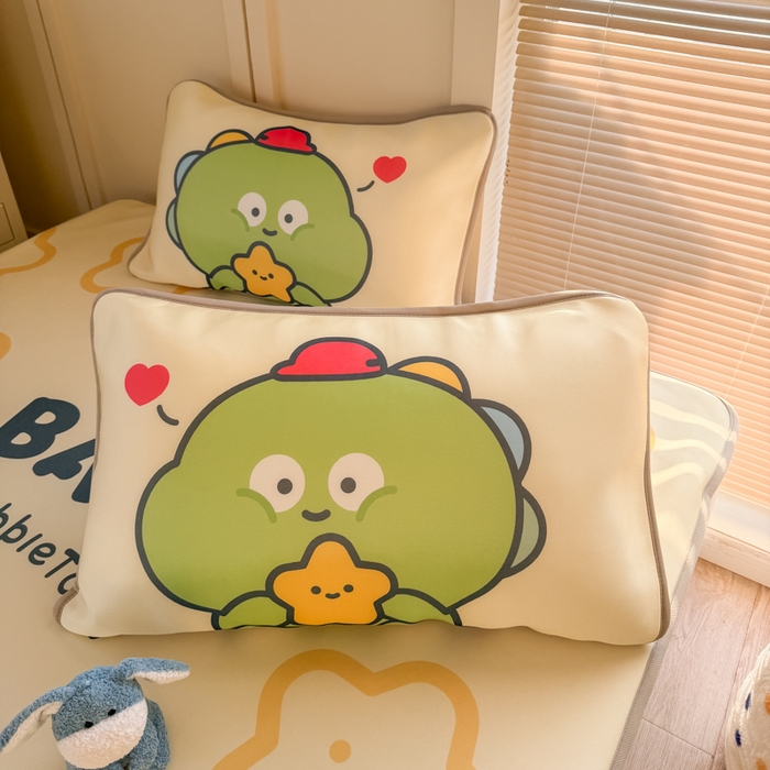 91家纺网 家纺一手货源 找家纺 潮邦创意家居 2026新款A类小冰皮软席油光冰丝席-巴波布布系列【含A类检测报告】 布布糖糖