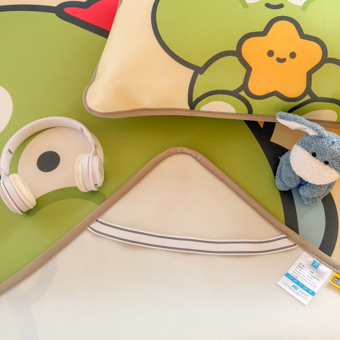 91家纺网 家纺一手货源 找家纺 潮邦创意家居 2026新款A类小冰皮软席油光冰丝席-巴波布布系列【含A类检测报告】 布布糖糖