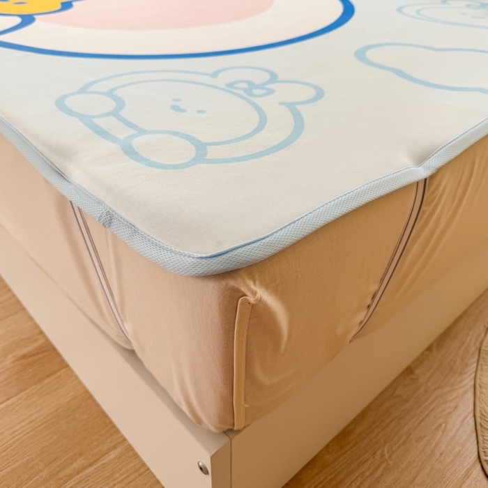 91家纺网 家纺一手货源 找家纺 潮邦创意家居 2026新款A类小冰皮软席油光冰丝席-巴波布布系列【含A类检测报告】 布布桃桃