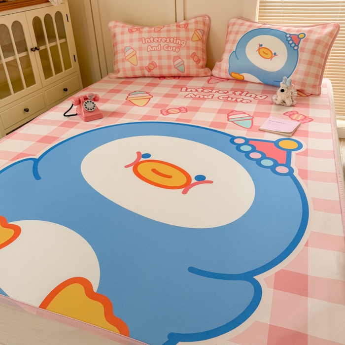 潮邦创意家居 2026新款A类小冰皮软席油光冰丝席-巴波布布系列【含A类检测报告】 布布熙熙