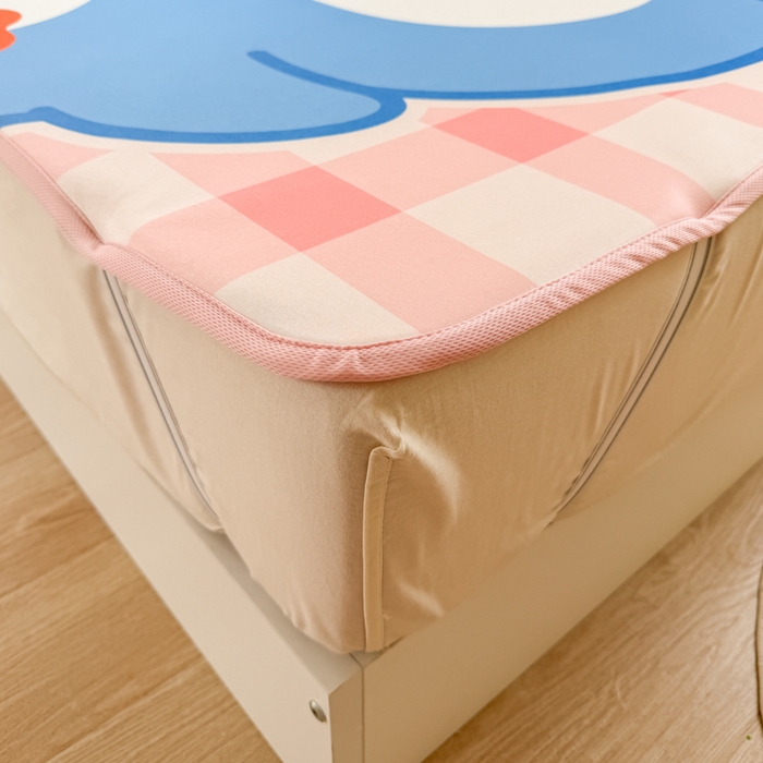 91家纺网 家纺一手货源 找家纺 潮邦创意家居 2026新款A类小冰皮软席油光冰丝席-巴波布布系列【含A类检测报告】 布布熙熙