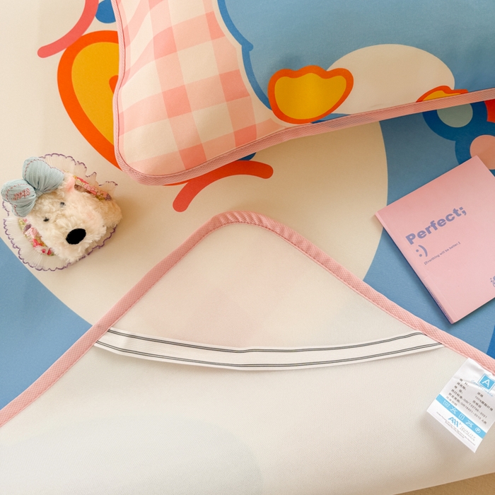 91家纺网 家纺一手货源 找家纺 潮邦创意家居 2026新款A类小冰皮软席油光冰丝席-巴波布布系列【含A类检测报告】 布布熙熙