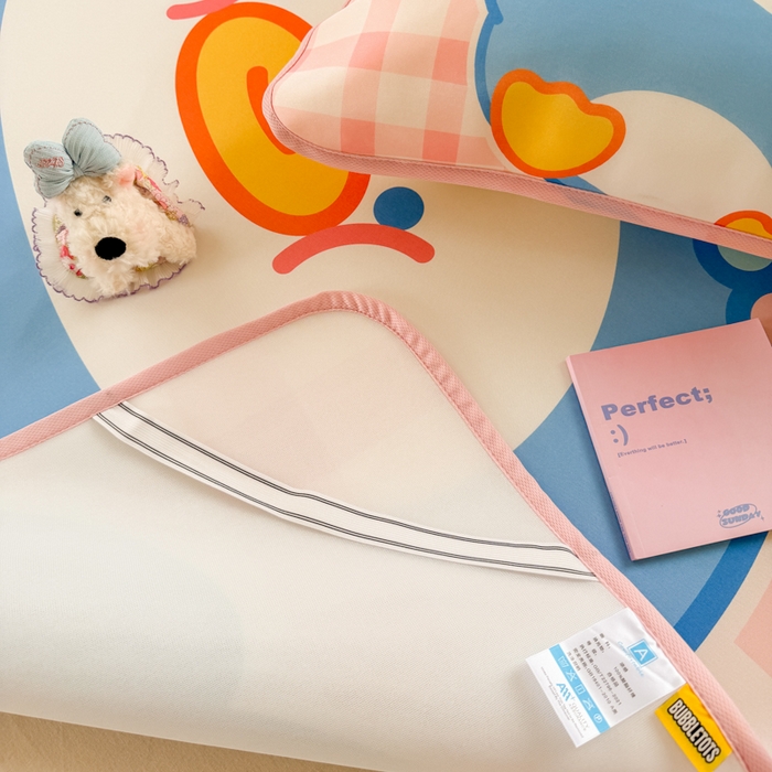 91家纺网 家纺一手货源 找家纺 潮邦创意家居 2026新款A类小冰皮软席油光冰丝席-巴波布布系列【含A类检测报告】 布布熙熙