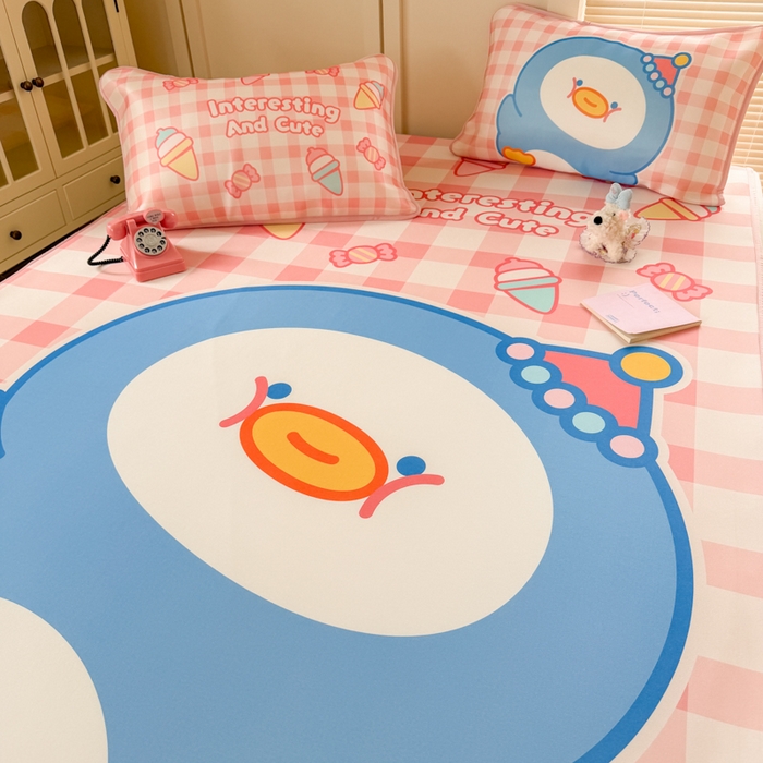 91家纺网 家纺一手货源 找家纺 潮邦创意家居 2026新款A类小冰皮软席油光冰丝席-巴波布布系列【含A类检测报告】 布布熙熙