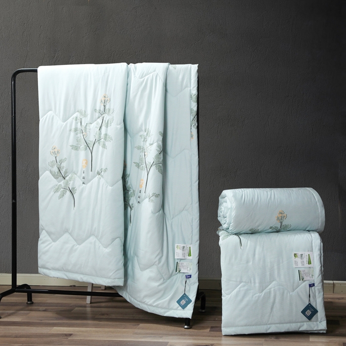 91家纺网 家纺一手货源 找家纺 （总）欧雅搁家纺 2026新款艾草驱蚊夏被夏凉被空调被