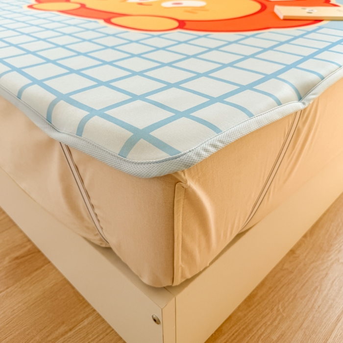 91家纺网 家纺一手货源 找家纺 潮邦创意家居 2026新款A类小冰皮软席油光冰丝席-巴波布布系列【含A类检测报告】 布布星星