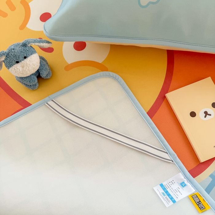 91家纺网 家纺一手货源 找家纺 潮邦创意家居 2026新款A类小冰皮软席油光冰丝席-巴波布布系列【含A类检测报告】 布布星星