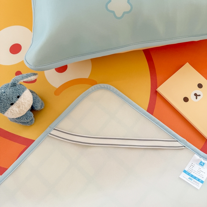 91家纺网 家纺一手货源 找家纺 潮邦创意家居 2026新款A类小冰皮软席油光冰丝席-巴波布布系列【含A类检测报告】 布布星星