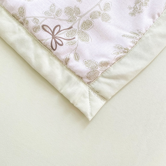 91家纺网 家纺一手货源 找家纺 欧雅搁家纺 2026新款水洗棉夏被夏凉被空调被 春日序章