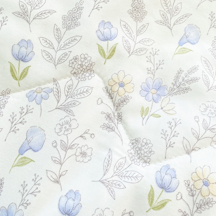 91家纺网 家纺一手货源 找家纺 欧雅搁家纺 2026新款水洗棉夏被夏凉被空调被 浅雾花涧