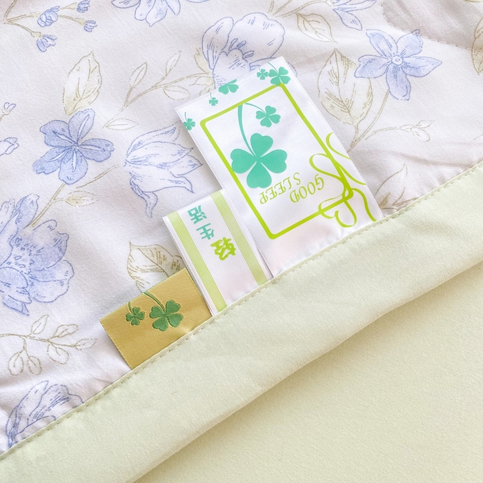 91家纺网 家纺一手货源 找家纺 欧雅搁家纺 2026新款水洗棉夏被夏凉被空调被 铃兰信风