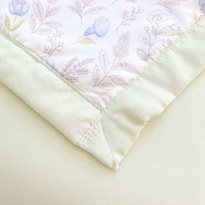 91家纺网 家纺一手货源 找家纺 欧雅搁家纺 2026新款水洗棉夏被夏凉被空调被 浅雾花涧