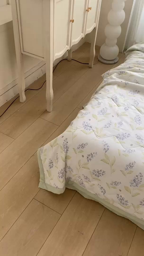 91家纺网 家纺一手货源 找家纺 欧雅搁家纺 2026新款水洗棉夏被夏凉被空调被 浪漫薰衣