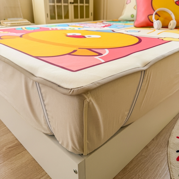 91家纺网 家纺一手货源 找家纺 潮邦创意家居 2026新款A类小冰皮软席油光冰丝席-巴波布布系列【含A类检测报告】 茨茨星球