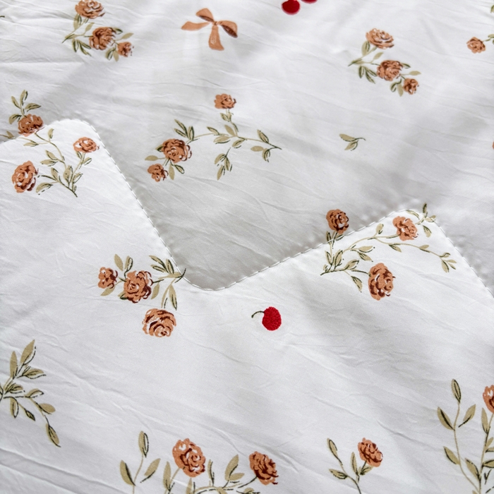 91家纺网 家纺一手货源 找家纺 欧雅搁家纺 2026新款凉感丝滑小冰被夏被夏凉被空调被 甜莓倚香