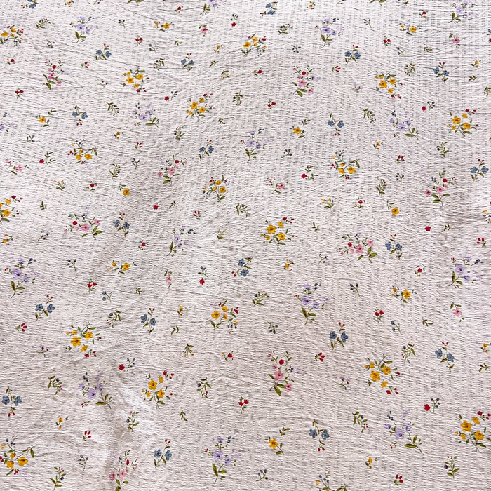 91家纺网 家纺一手货源 找家纺 找底底家纺 2026新款A类泡泡棉双层纱四件套花边夏被四件套 花沐