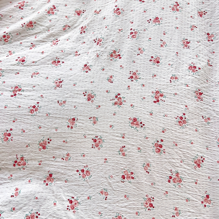 91家纺网 家纺一手货源 找家纺 找底底家纺 2026新款A类泡泡棉双层纱四件套花边夏被四件套 春不晚