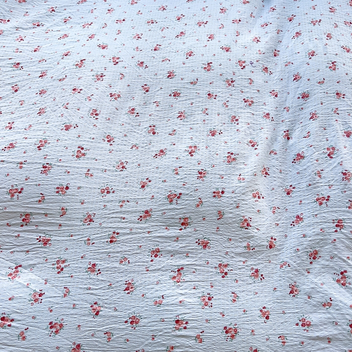 91家纺网 家纺一手货源 找家纺 找底底家纺 2026新款A类泡泡棉双层纱四件套花边夏被四件套 兰蔻