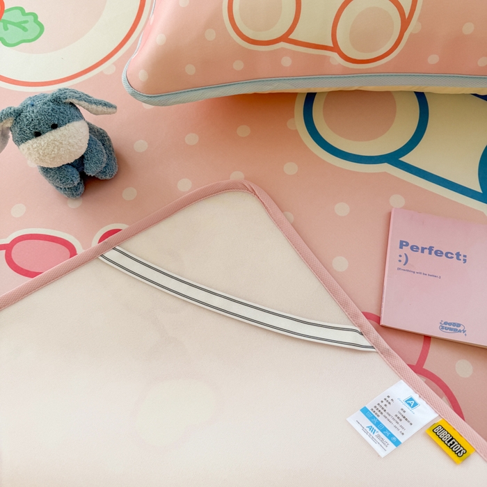 91家纺网 家纺一手货源 找家纺 潮邦创意家居 2026新款A类小冰皮软席油光冰丝席-巴波布布系列【含A类检测报告】 米朵桃桃