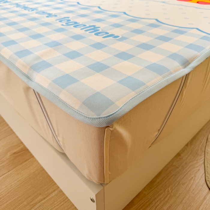 91家纺网 家纺一手货源 找家纺 潮邦创意家居 2026新款A类小冰皮软席油光冰丝席-巴波布布系列【含A类检测报告】 糯糯桃桃