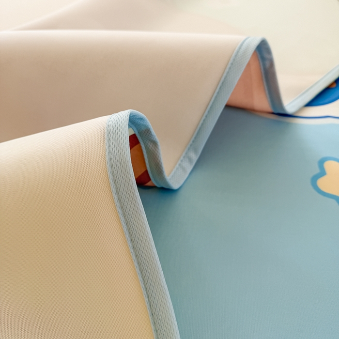 91家纺网 家纺一手货源 找家纺 潮邦创意家居 2026新款A类小冰皮软席油光冰丝席-巴波布布系列【含A类检测报告】 糯糯星球