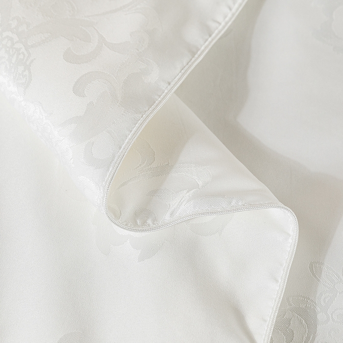 91家纺网 家纺一手货源 找家纺 （总）欧雅搁家纺 2026新款贡缎提花蚕丝被100%蚕丝夏被夏凉被空调被薄被子（包检测）