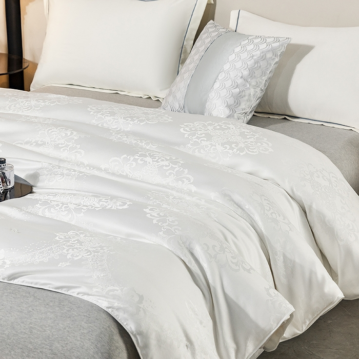 91家纺网 家纺一手货源 找家纺 （总）欧雅搁家纺 2026新款贡缎提花蚕丝被100%蚕丝夏被夏凉被空调被薄被子（包检测）