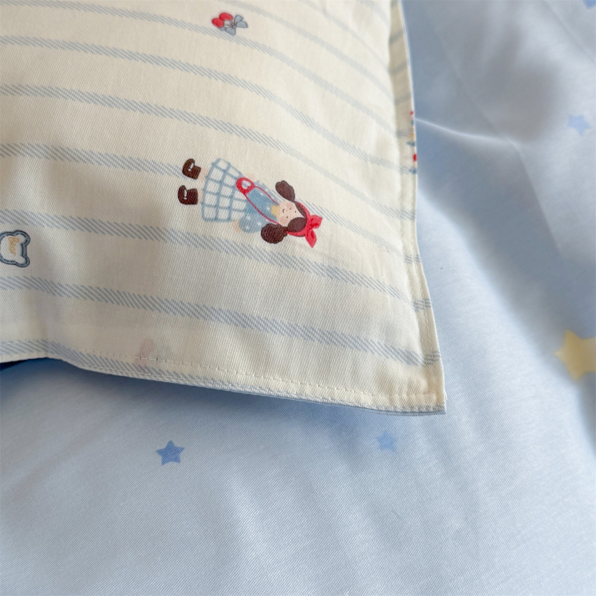 91家纺网 家纺一手货源 找家纺 优眠坊 2026新款全棉印花小清新单品系列-四件套    学生三件套（预留缩水） 少女日记-四件套