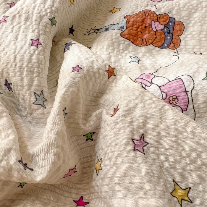 91家纺网 家纺一手货源 找家纺 （总）禾沐 2026新款床盖款花边夏被四件套