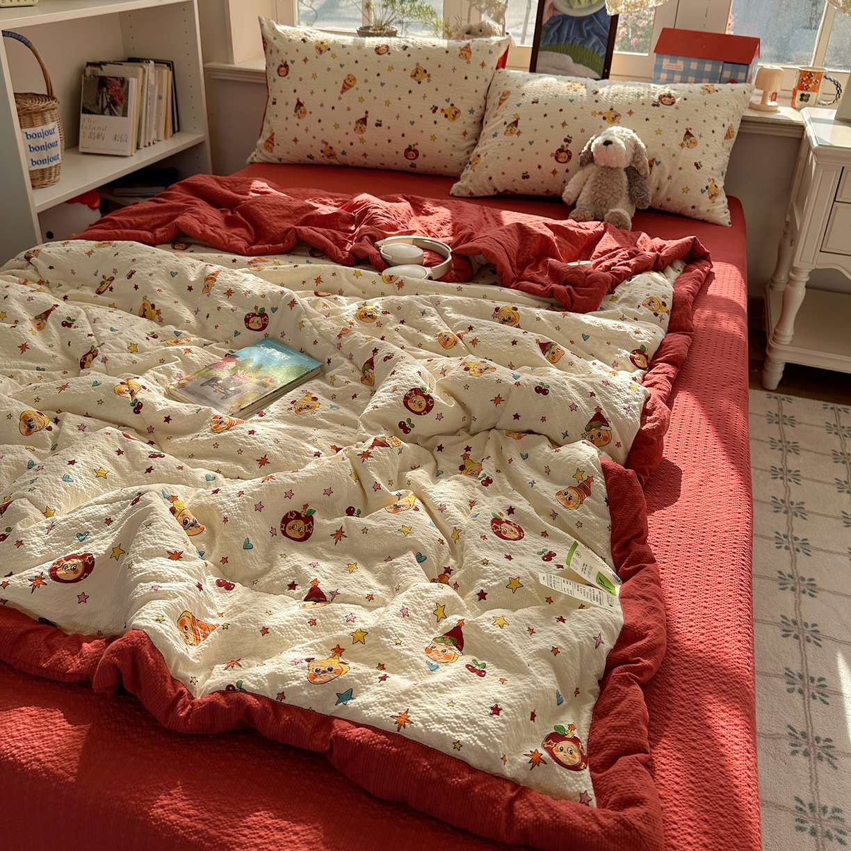 （总）宝士康家纺 2026新款10A抗菌泡芙棉夏被 被子被芯