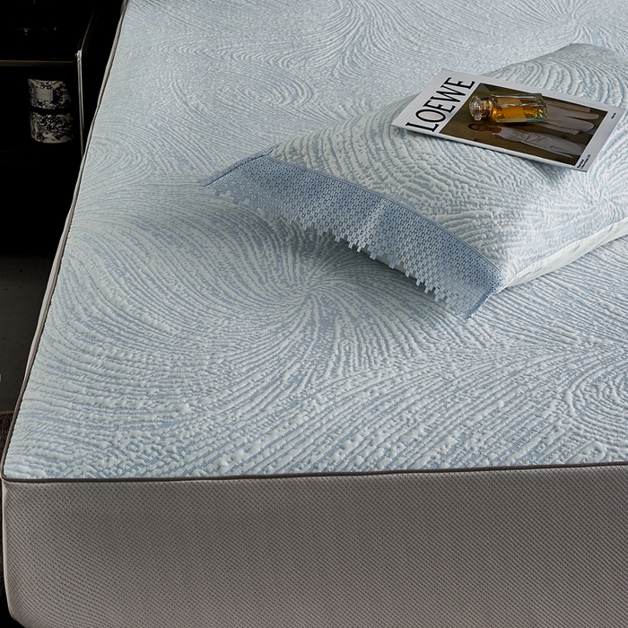 91家纺网 家纺一手货源 找家纺 （总）玖玖爱家纺 2026新款韩国量子冷感软凉席床笠款