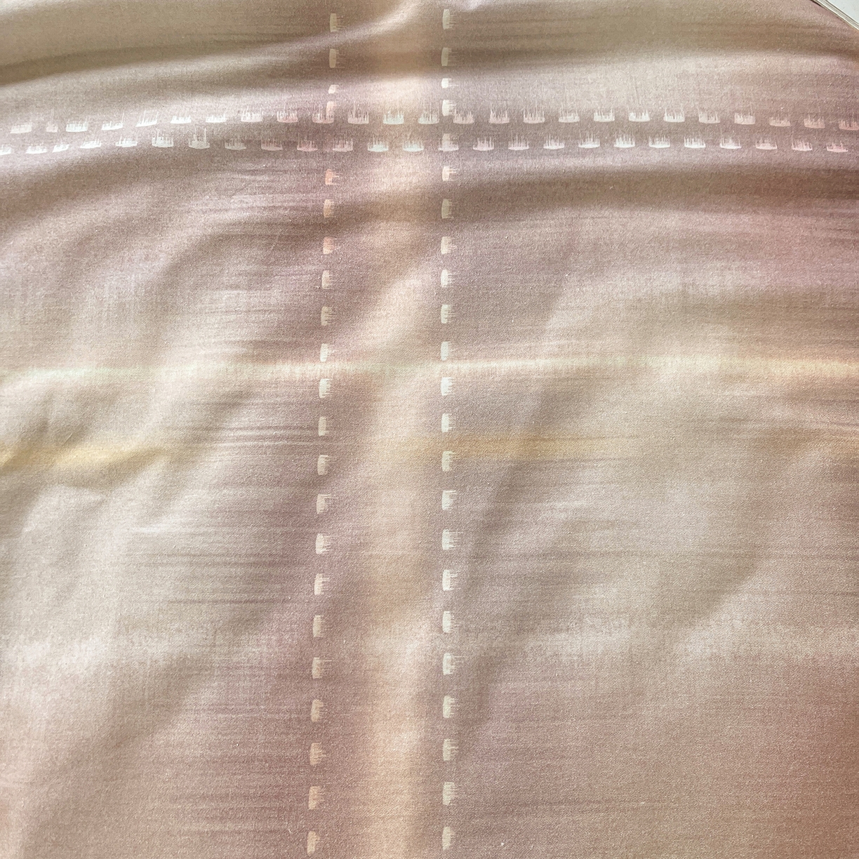 91家纺网 家纺一手货源 找家纺 宜凡家纺 2026新款全棉数码印花夏被床裙四件套②号系列 光之羽 紫