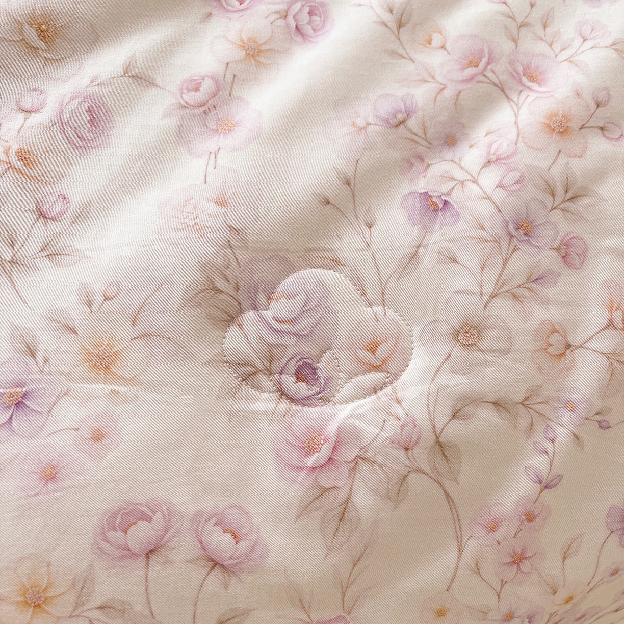 91家纺网 家纺一手货源 找家纺 宜凡家纺 2026新款全棉数码印花夏被床裙四件套②号系列 恬静