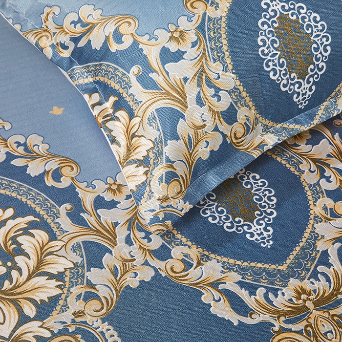 91家纺网 家纺一手货源 找家纺 妖妖家纺 2026新款双层蕾丝床裙夏凉冰丝席 欧式风情