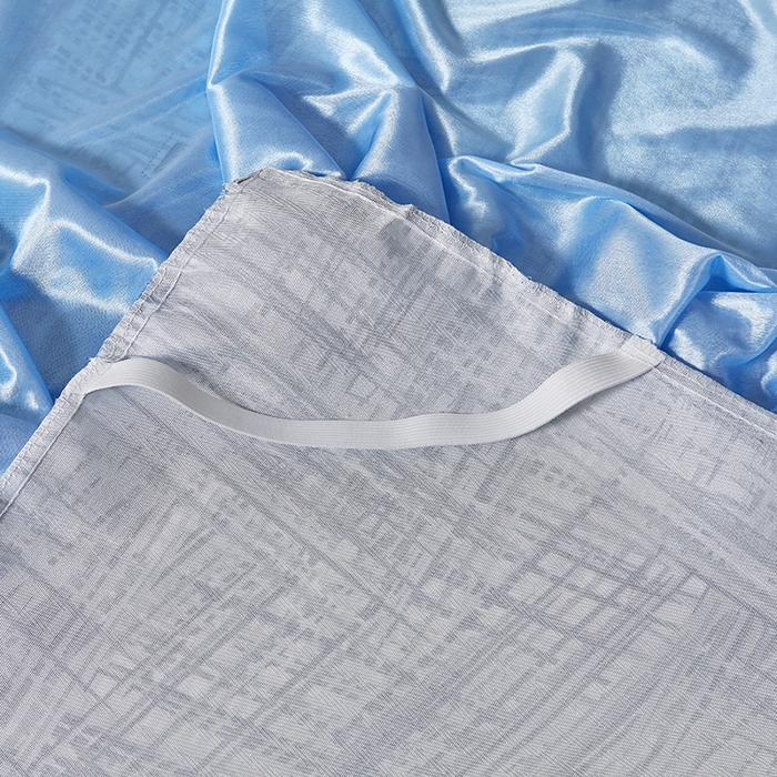 91家纺网 家纺一手货源 找家纺 妖妖家纺 2026新款双层蕾丝床裙夏凉冰丝席 暴力熊蓝