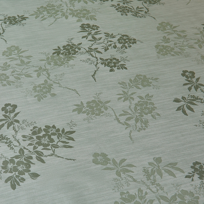 91家纺网 家纺一手货源 找家纺 妖妖家纺 2026新款双层蕾丝床裙夏凉冰丝席 烟雨绿