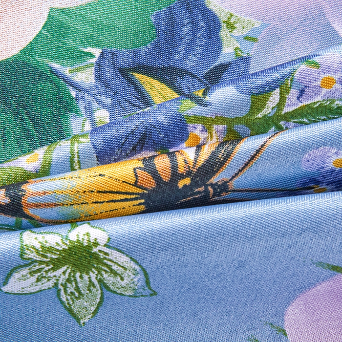 91家纺网 家纺一手货源 找家纺 妖妖家纺 2026新款双层蕾丝床裙夏凉冰丝席 满园蓝