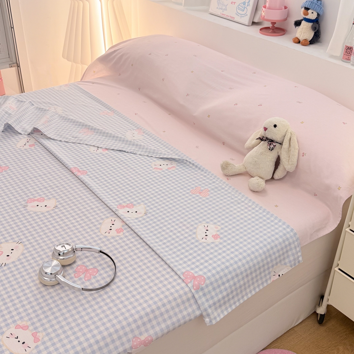 91家纺网 家纺一手货源 找家纺 （总）简宜家居（朝初家纺） 2026新款40支纯棉全棉12868旅行睡袋 酒店隔脏便携