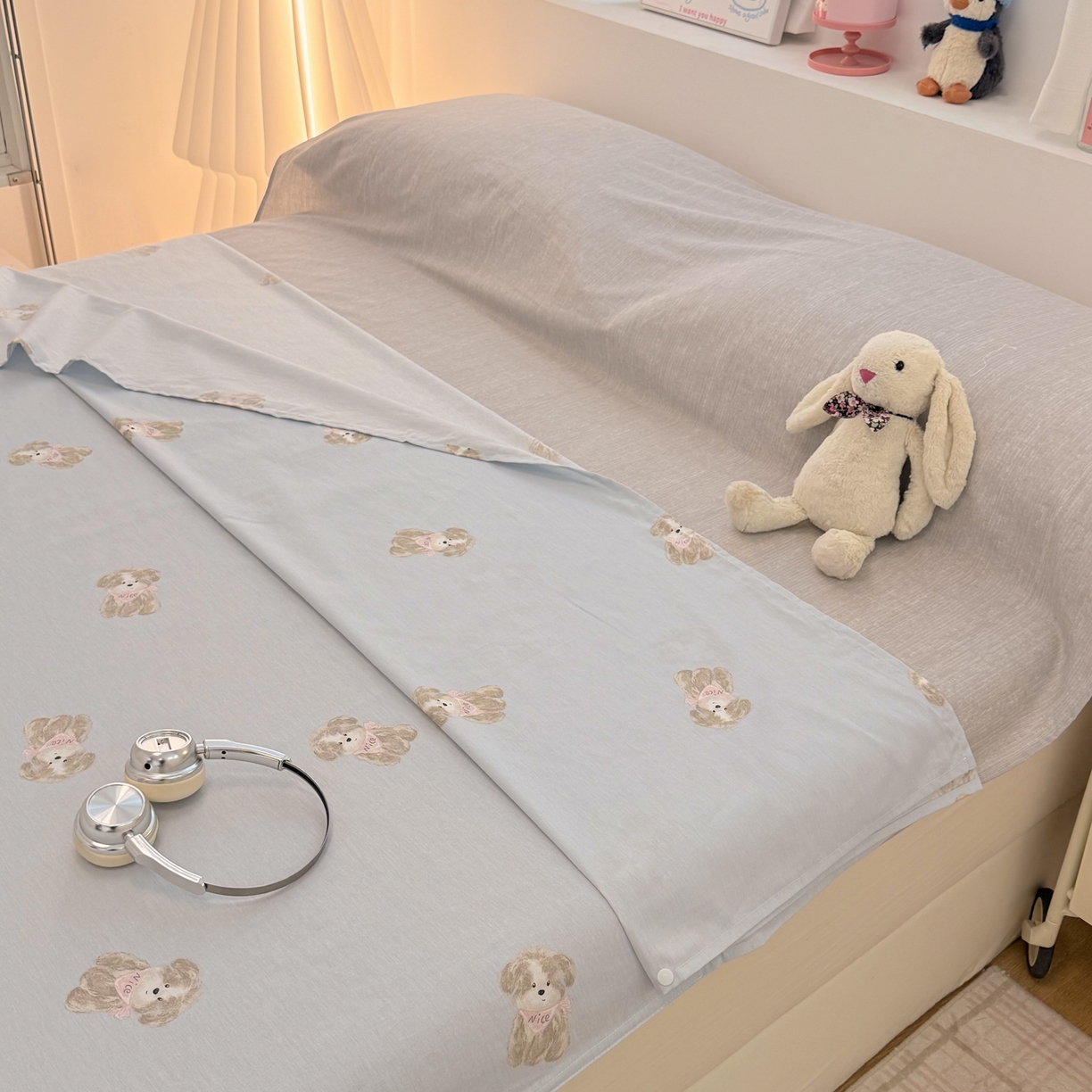 91家纺网 家纺一手货源 找家纺 （总）简宜家居（朝初家纺） 2026新款40支纯棉全棉12868旅行睡袋 酒店隔脏便携