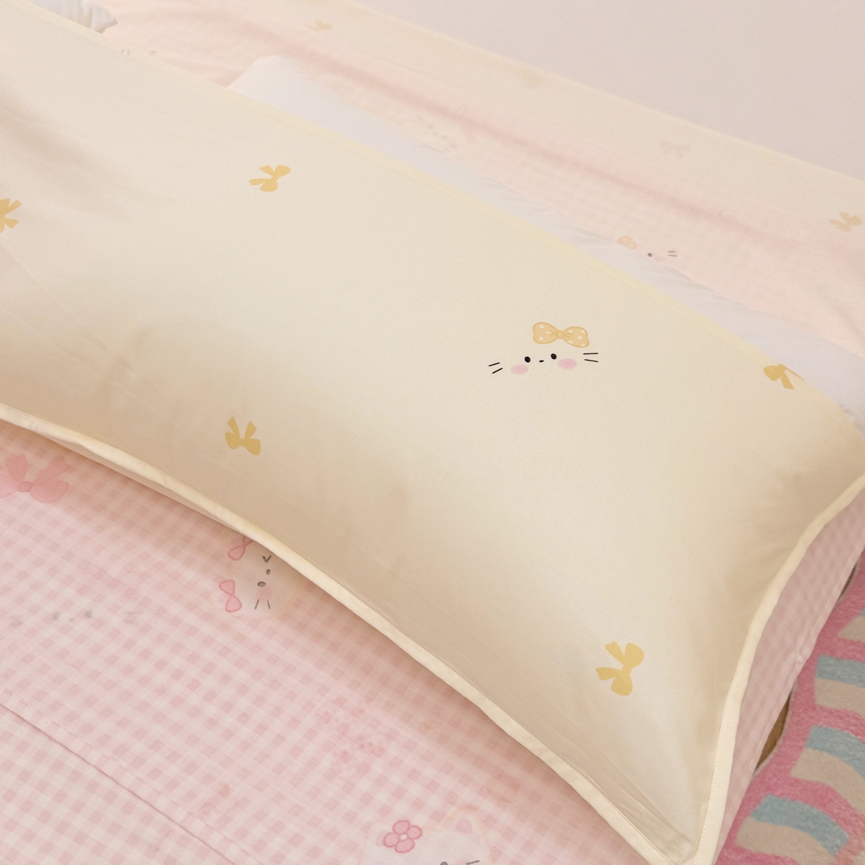 91家纺网 家纺一手货源 找家纺 简宜家居（朝初家纺） 2026新款40支纯棉全棉12868旅行睡袋 酒店隔脏便携 粉格日记